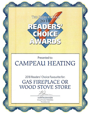 Readers Choice 2018 - Stove / Fireplace